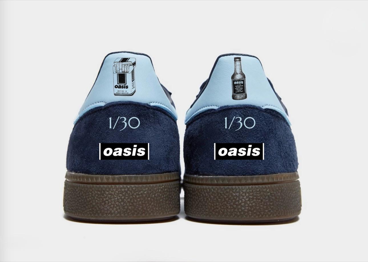 Custom Oasis Definitely Maybe — Adidas Handball Spezial