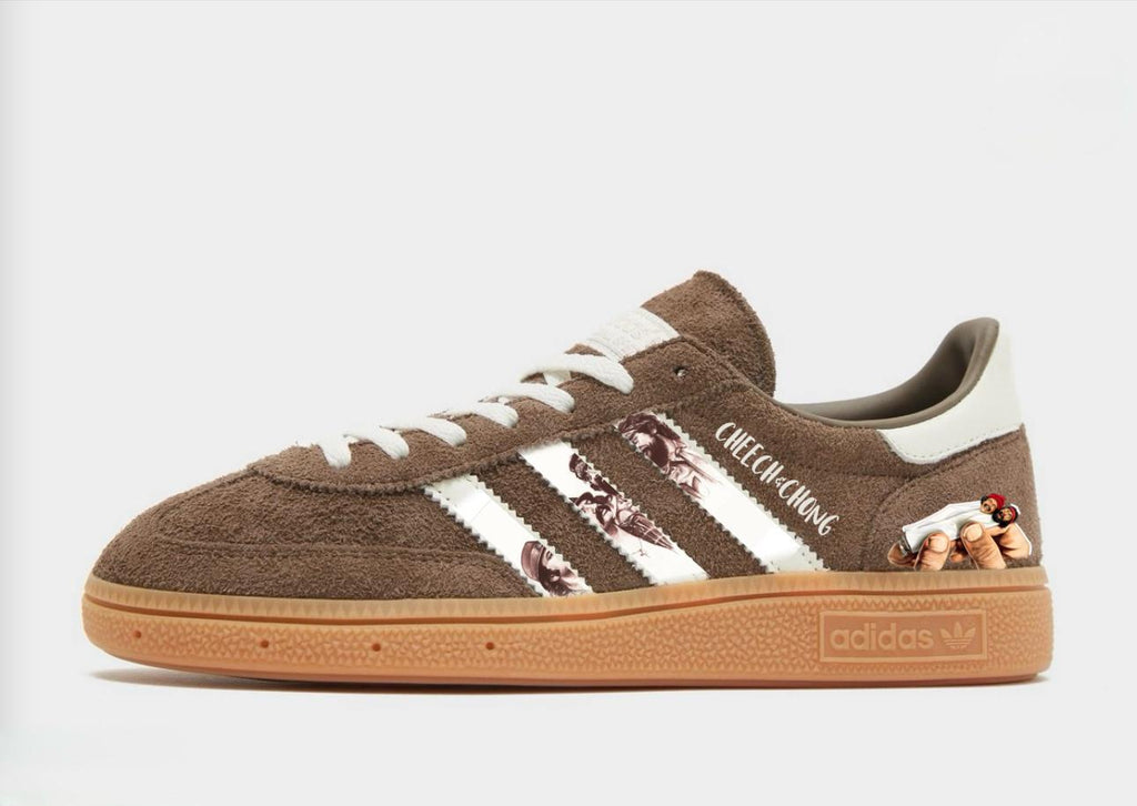 Custom Cheech and Chong Up in Smoke — Adidas Handball Spezial
