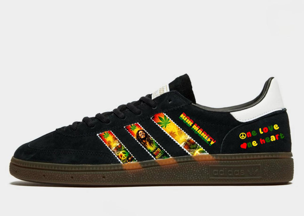 Custom Bob Marley — Adidas Handball Spezial
