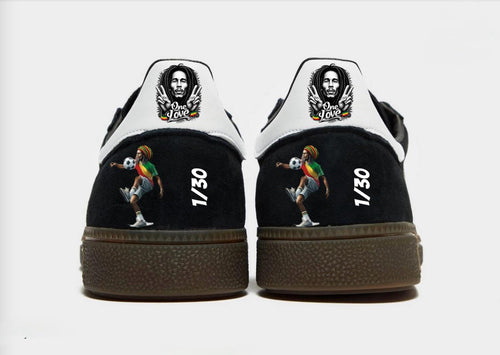 Custom Bob Marley — Adidas Handball Spezial