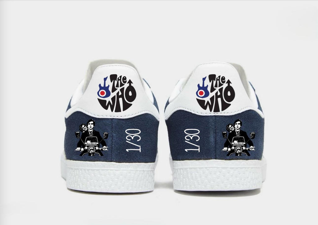 Custom The Who — Adidas Gazelle